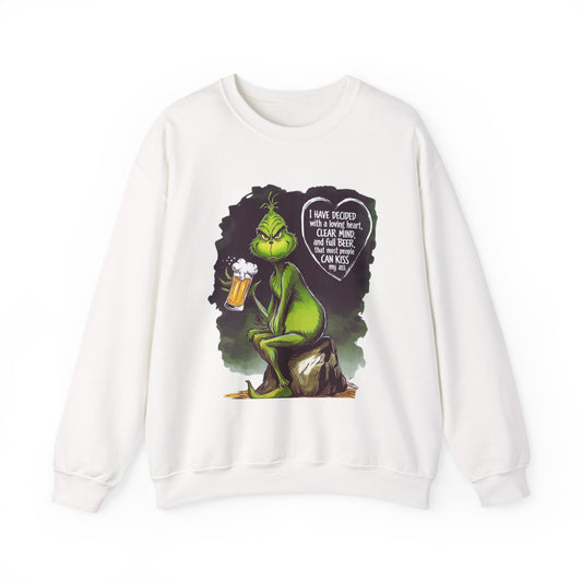 I Have Decided Grinch Unisex Heavy Blend™ Crewneck Sweatshirt