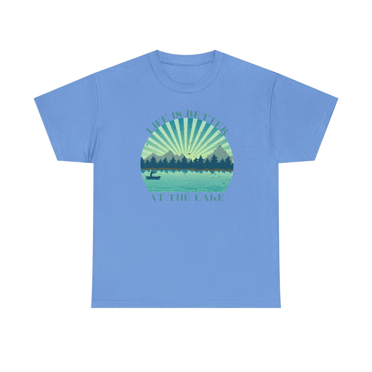 Life Is Better At The Lake Unisex Heavy Cotton Tee