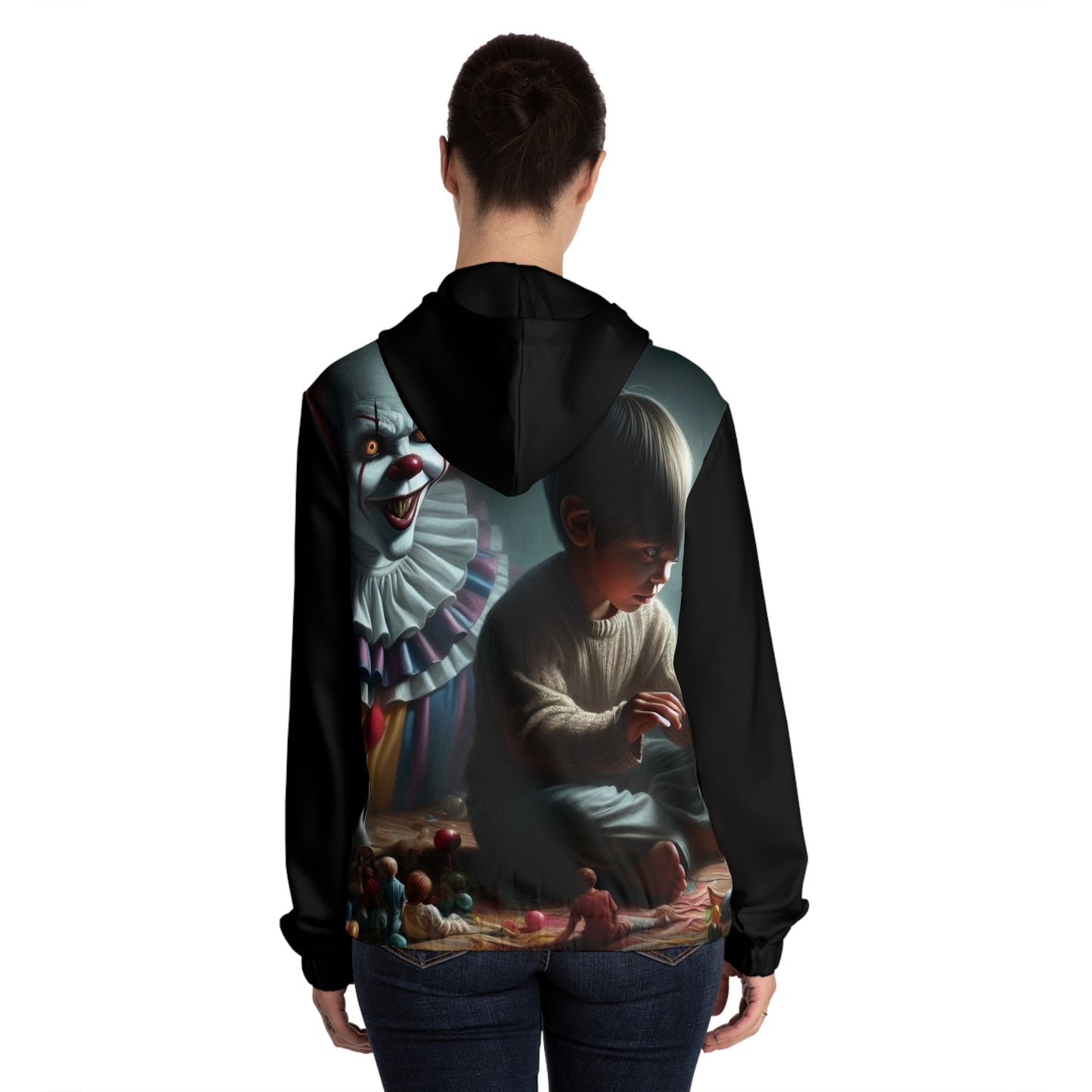 Child's Play Women’s Full-Zip Hoodie (AOP)