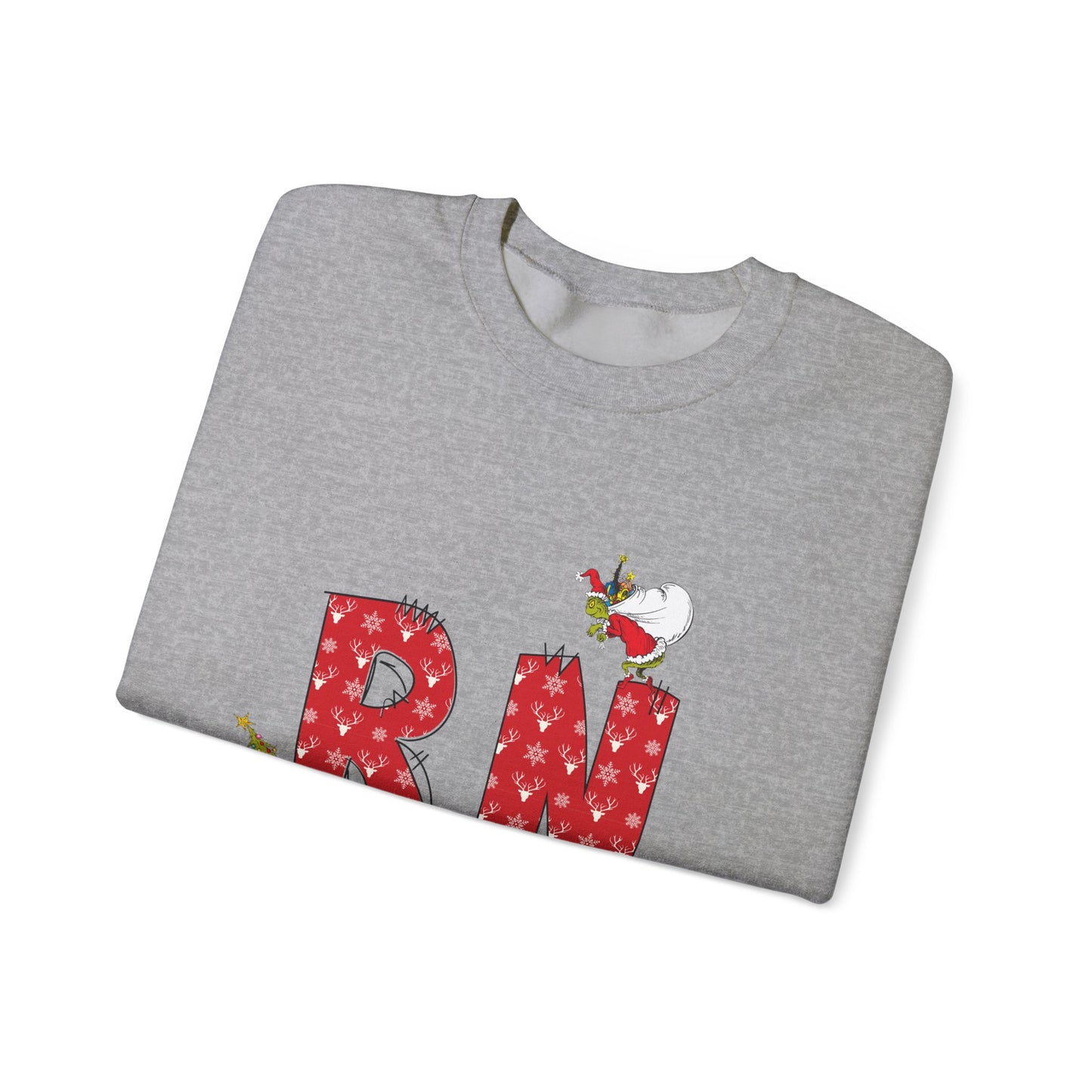 RN Grinch Unisex Heavy Blend™ Crewneck Sweatshirt