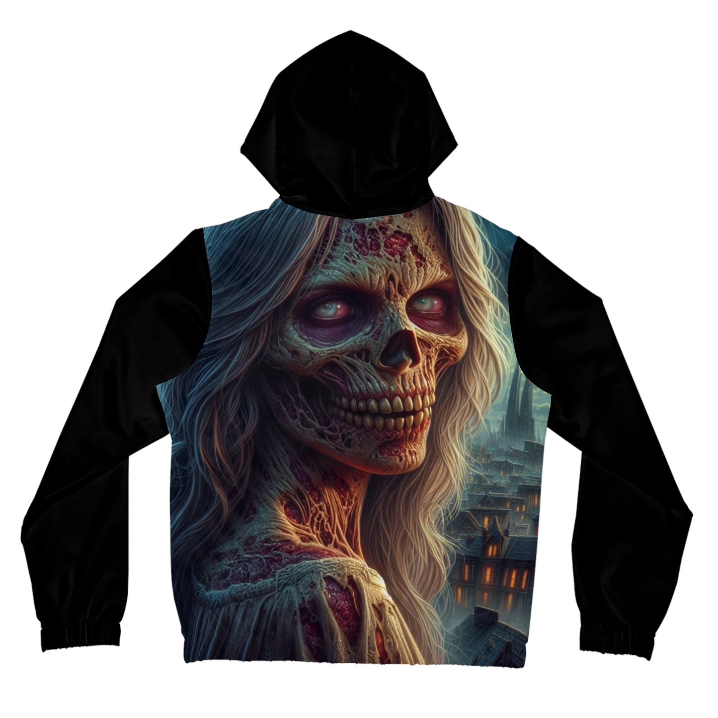 Morticia Women’s Full-Zip Hoodie