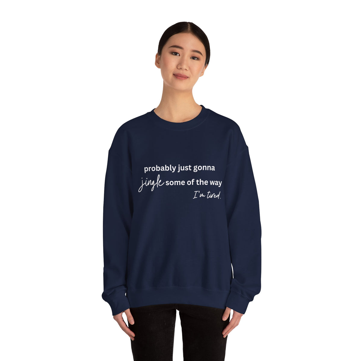 I'm Tired Unisex Heavy Blend™ Crewneck Sweatshirt