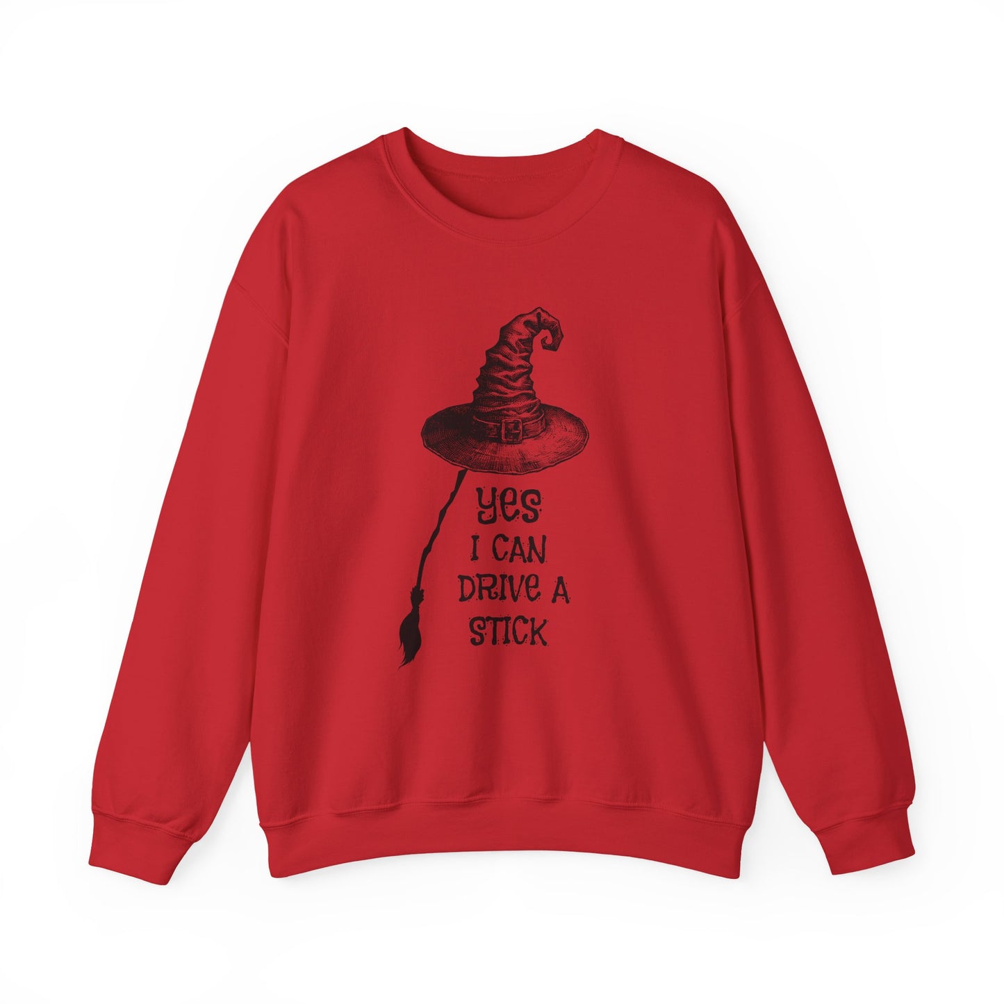 Yes I Can Drive A Stick Unisex Heavy Blend™ Crewneck Sweatshirt