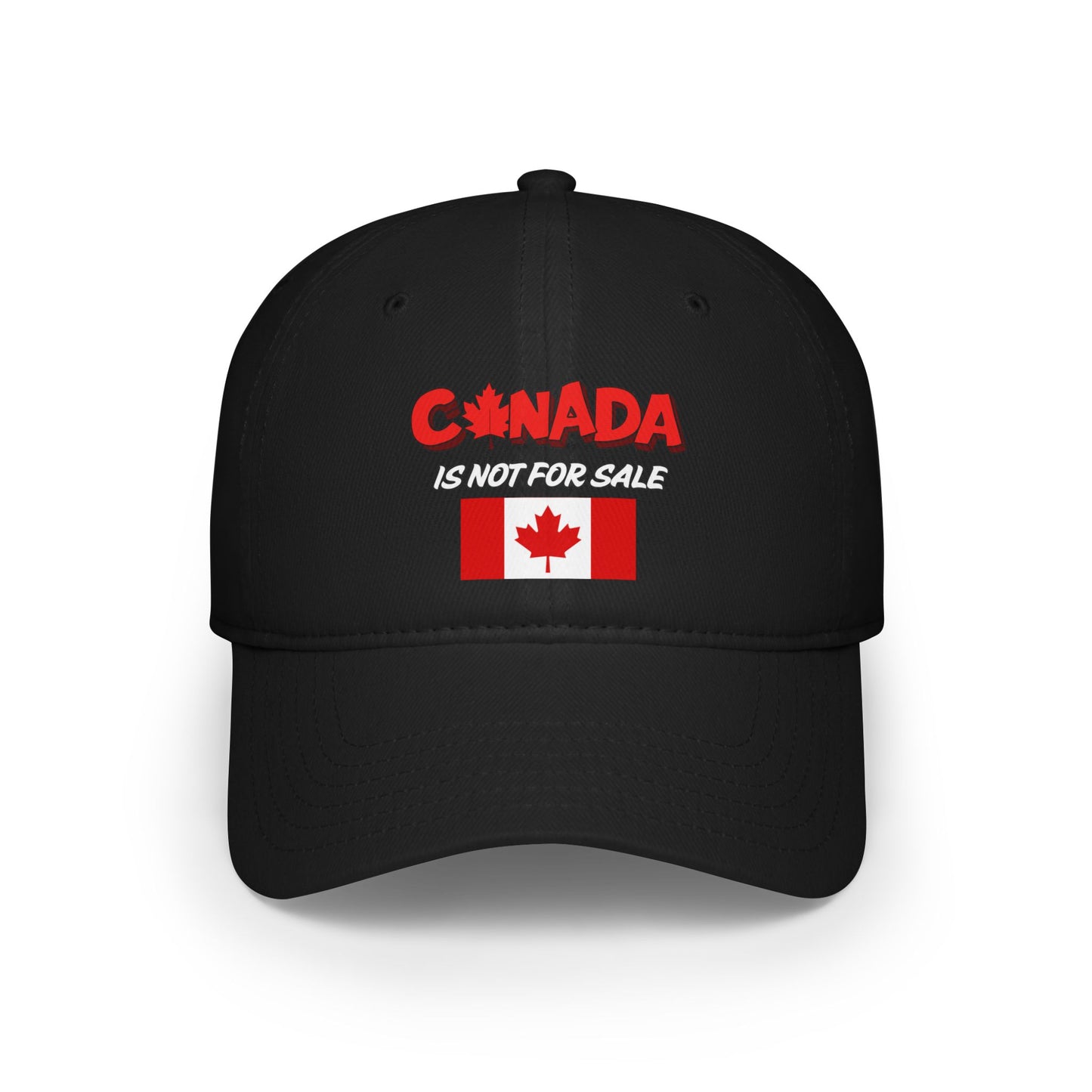 Flag Canada Is Not For Sale Low Profile Baseball Cap
