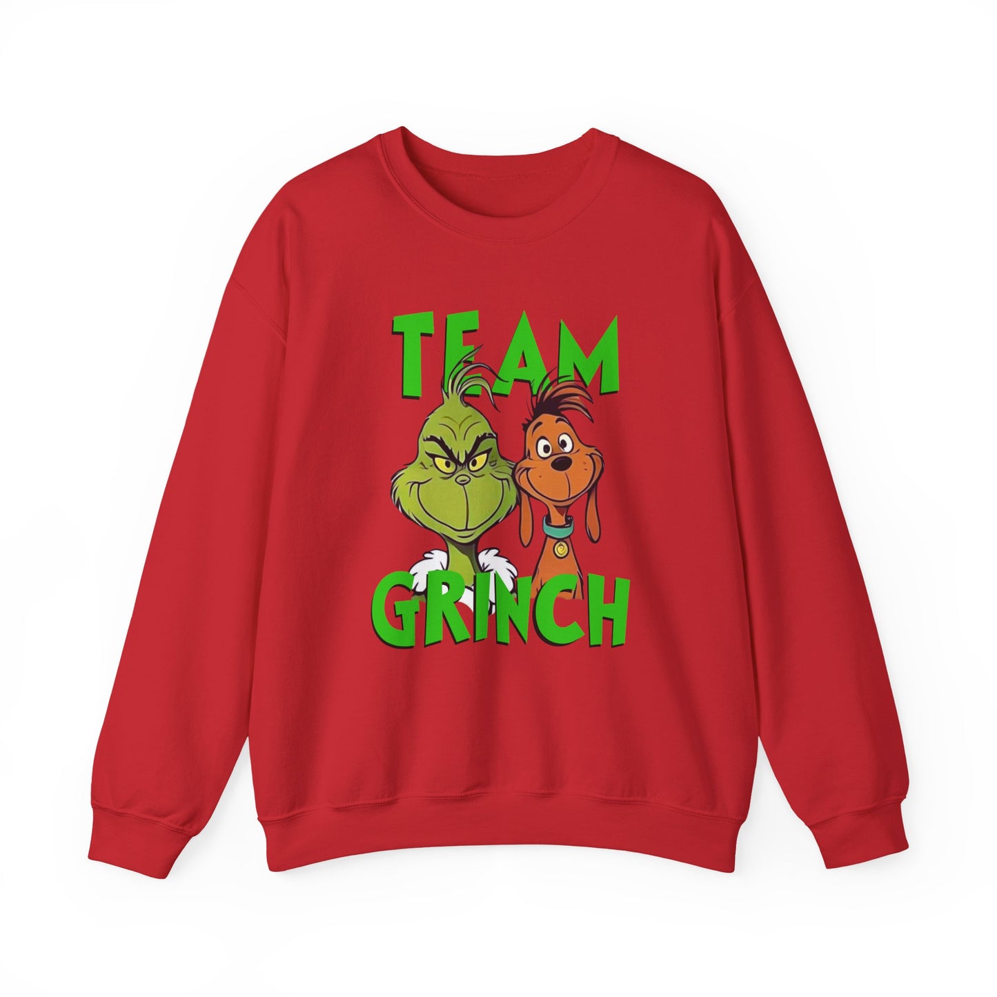 Team Grinch Unisex Heavy Blend™ Crewneck Sweatshirt