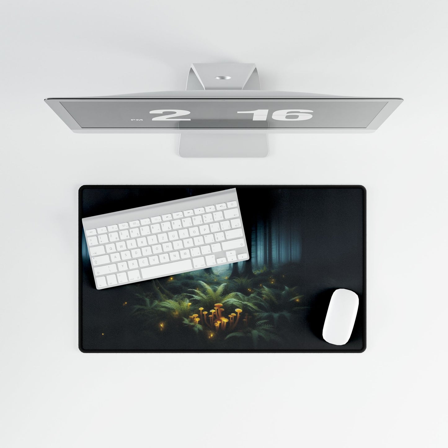 Silent Night Desk Mat