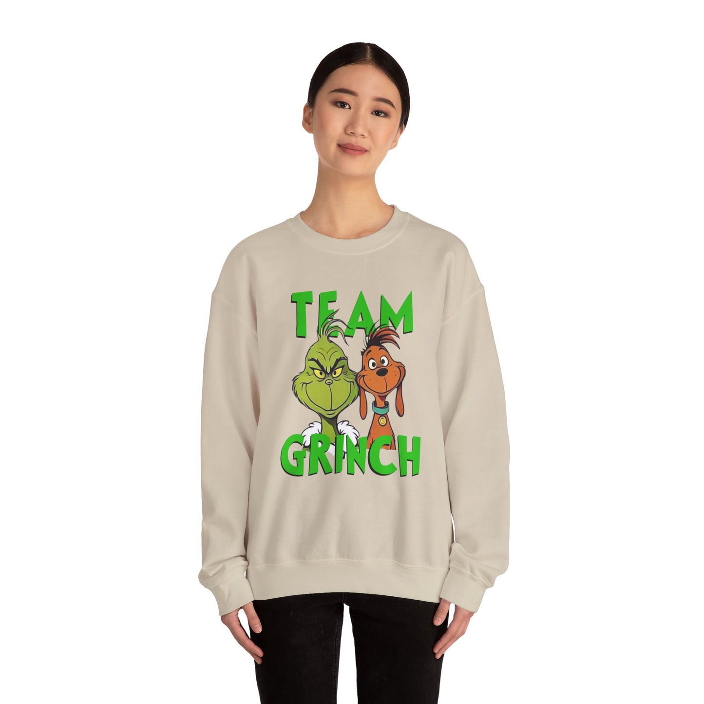Team Grinch Unisex Heavy Blend™ Crewneck Sweatshirt