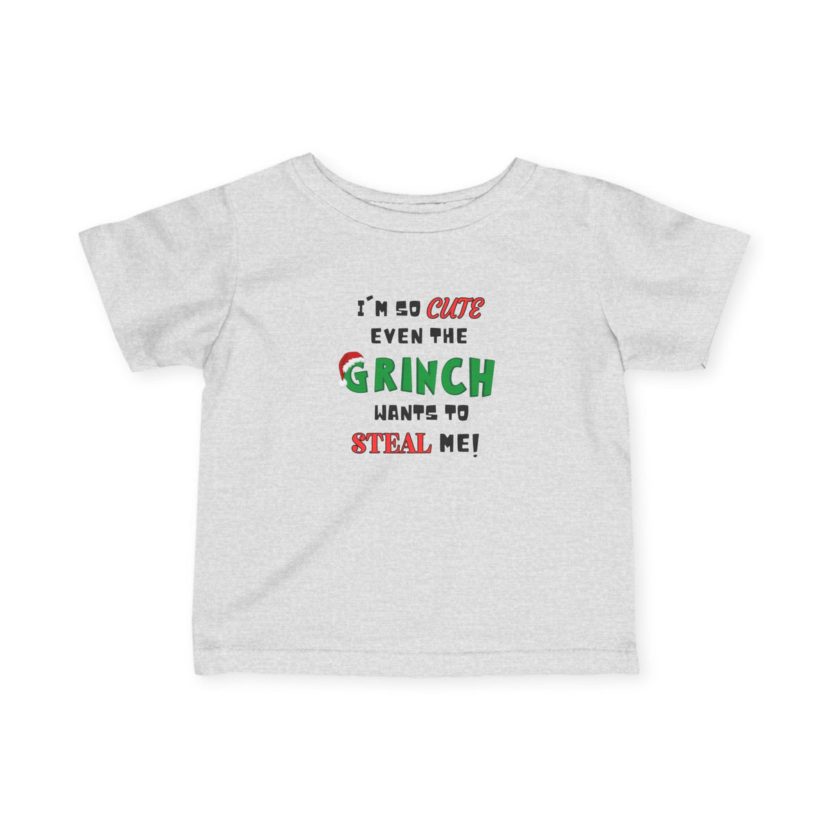 I'm So Cute Grinch Infant Fine Jersey Tee