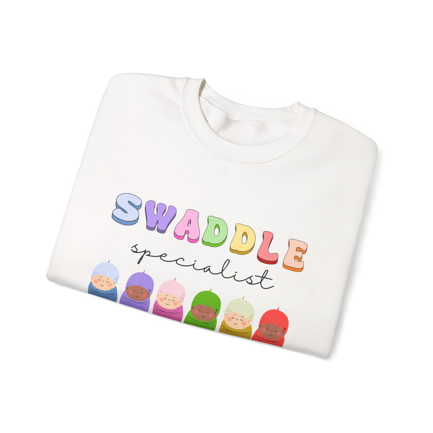 Swaddle Specialist  Unisex Heavy Blend™ Crewneck Sweatshirt
