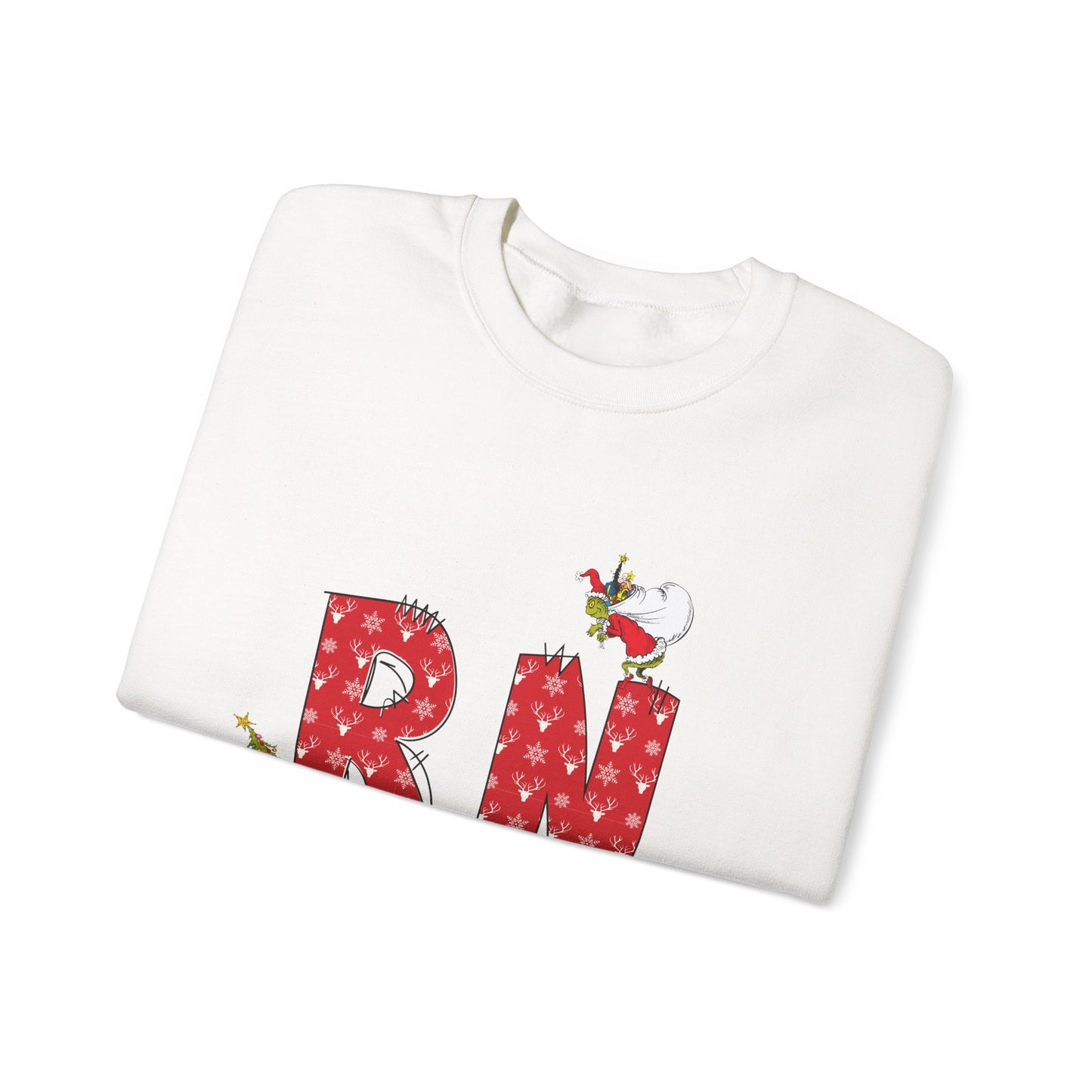 RN Grinch Unisex Heavy Blend™ Crewneck Sweatshirt