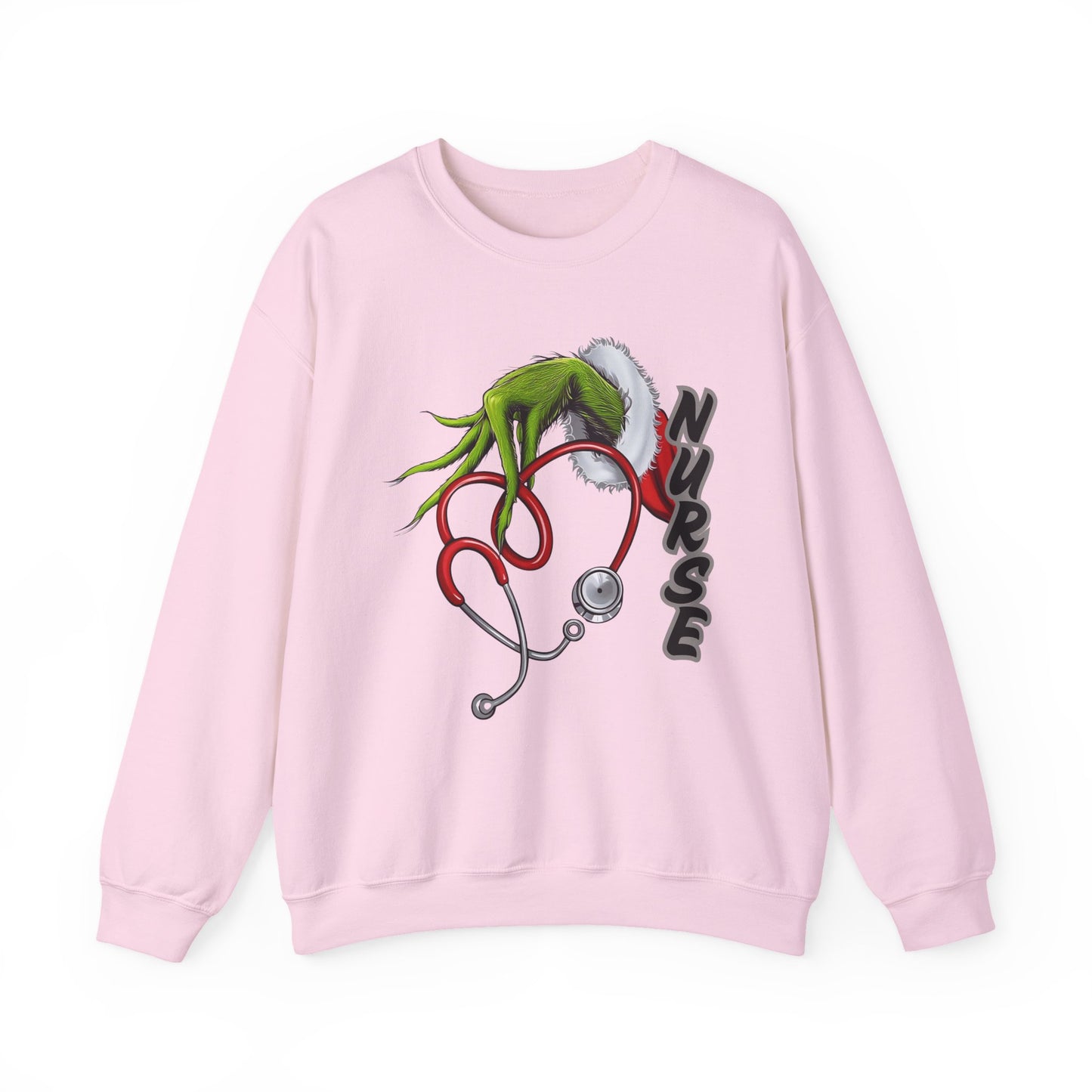 Stethoscope Nure Grinch Unisex Heavy Blend™ Crewneck Sweatshirt