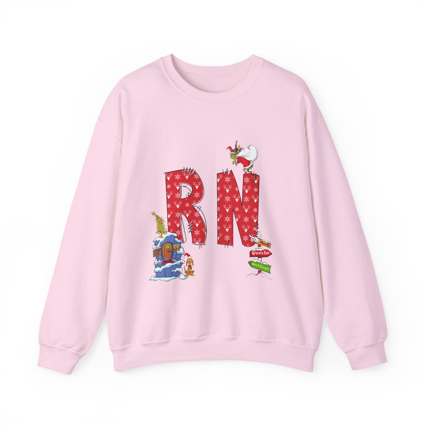 RN Grinch Unisex Heavy Blend™ Crewneck Sweatshirt