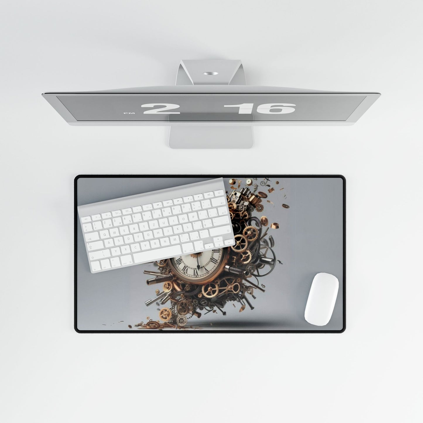 Tik Tock Clock Desk Mat