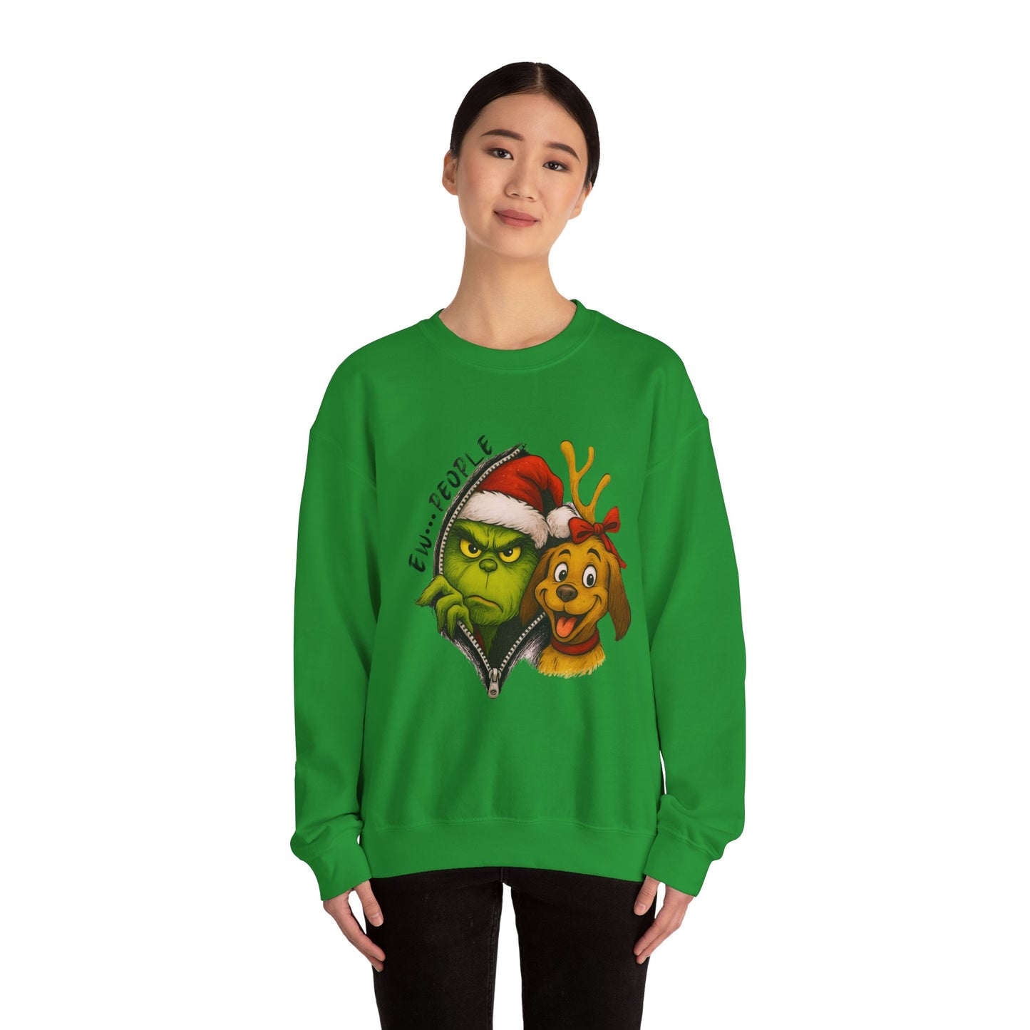 Ew... People Grinch Unisex Heavy Blend™ Crewneck Sweatshirt