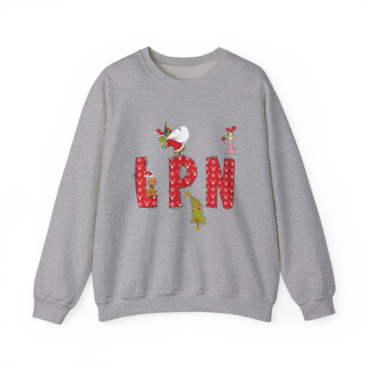 LPN Grinch Unisex Heavy Blend™ Crewneck Sweatshirt