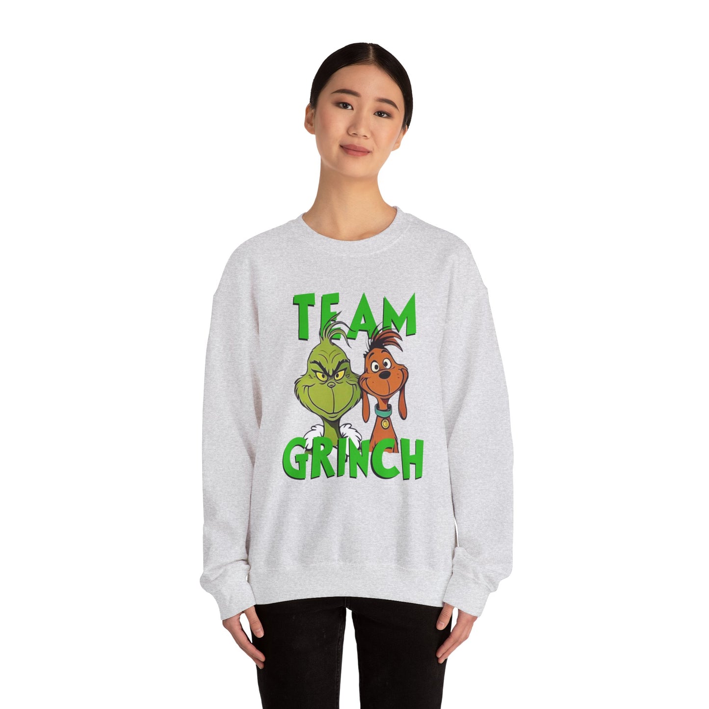 Team Grinch Unisex Heavy Blend™ Crewneck Sweatshirt