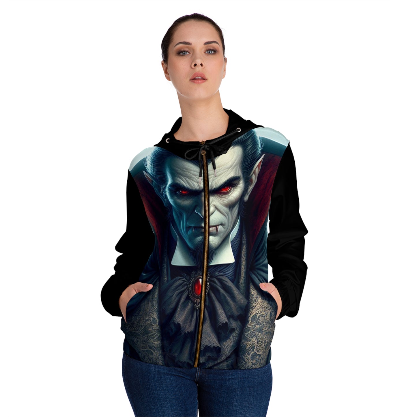 Dracula Women’s Full-Zip Hoodie