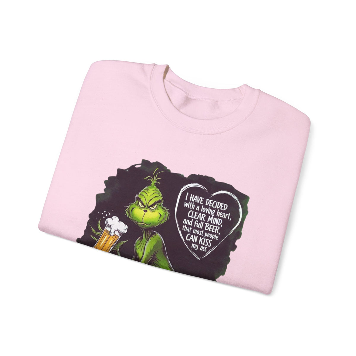 I Have Decided Grinch Unisex Heavy Blend™ Crewneck Sweatshirt