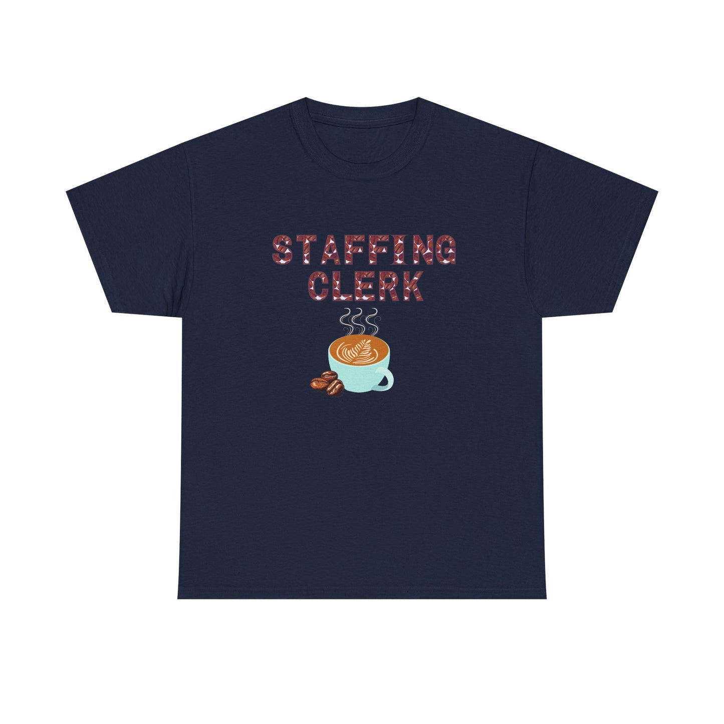 Staffing Clerk Unisex Heavy Cotton Tee
