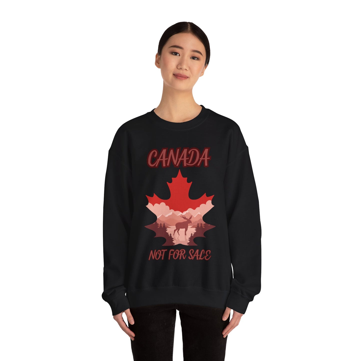 Canada Not For Sale Crewneck Sweatshirt