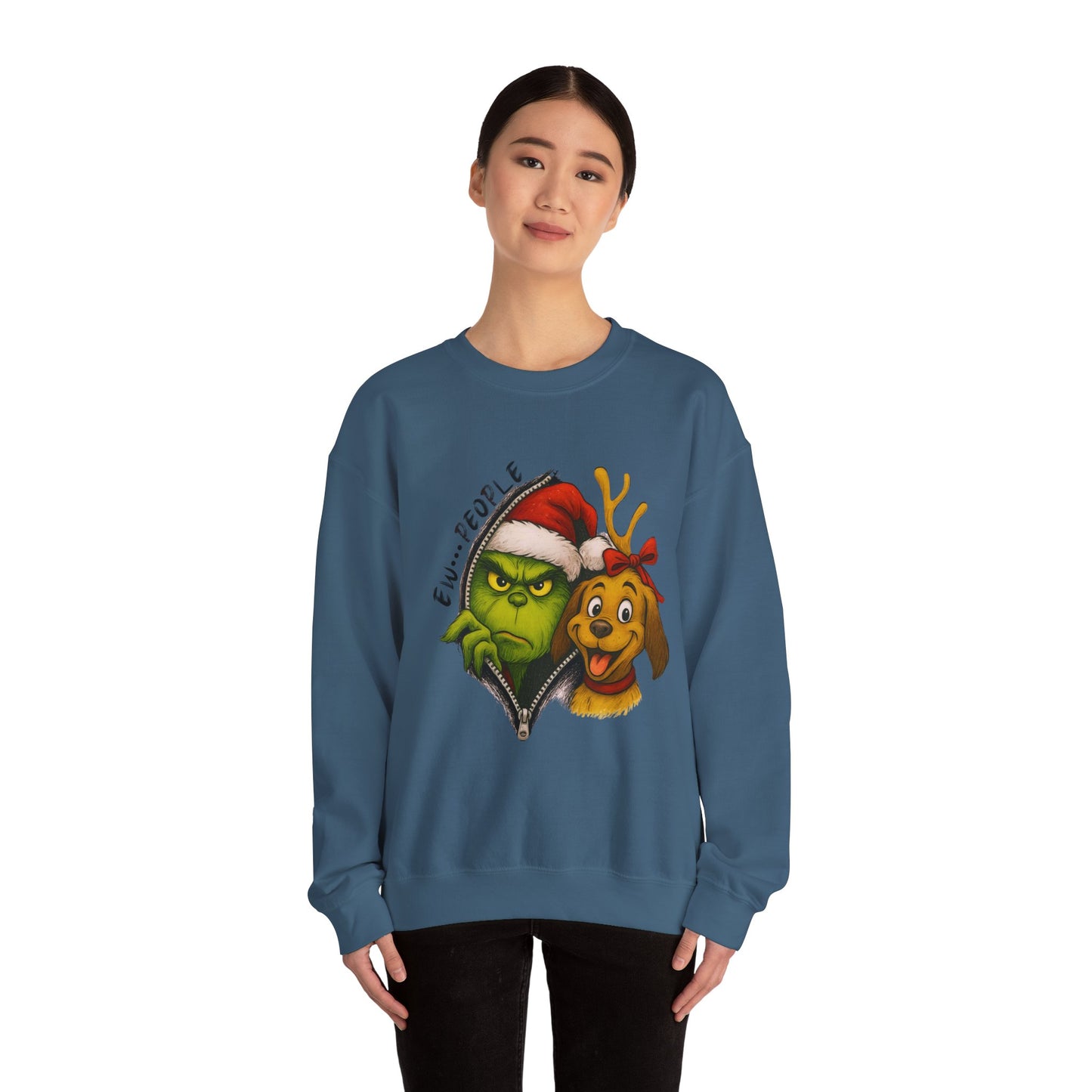 Ew... People Grinch Unisex Heavy Blend™ Crewneck Sweatshirt