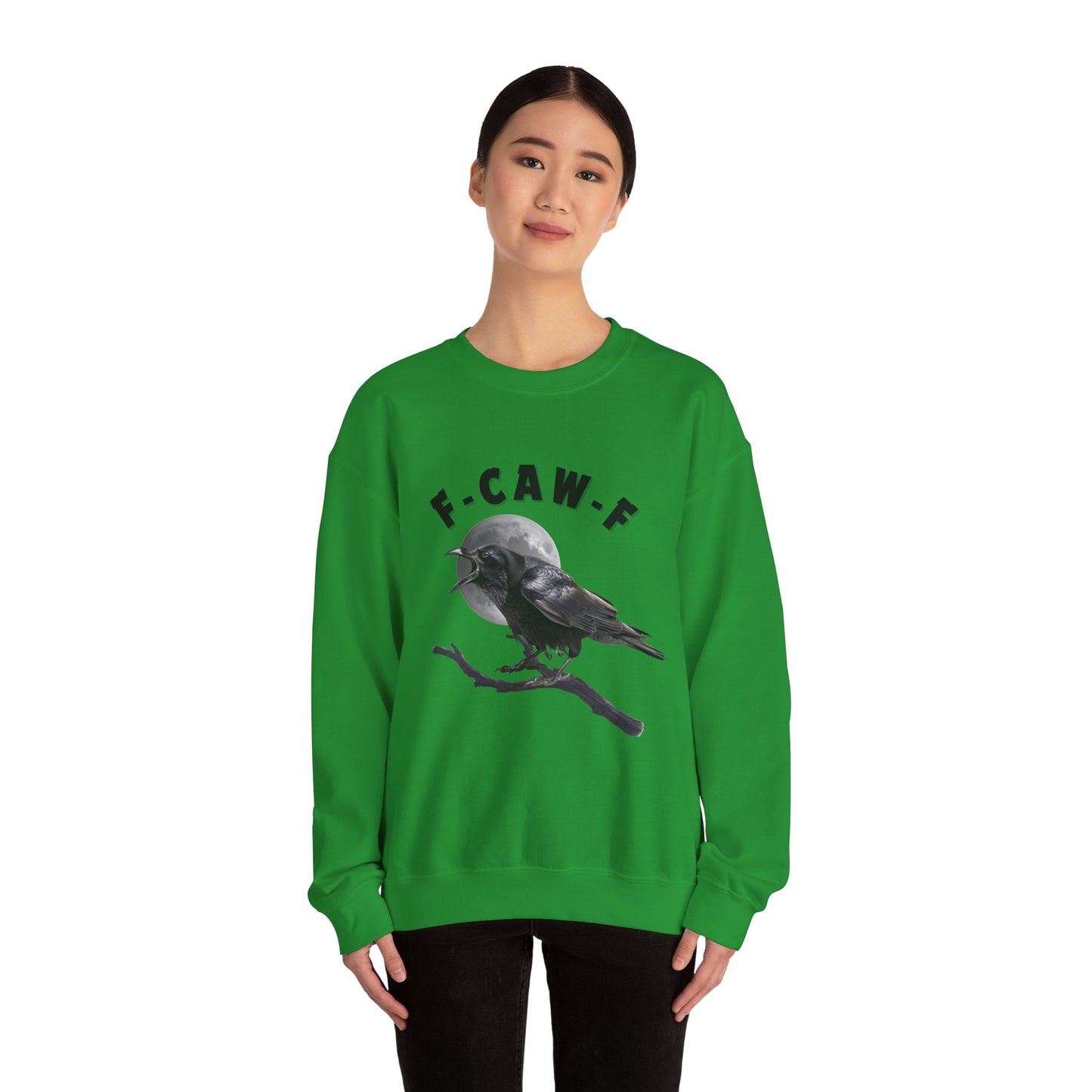 F-CAW-F Unisex Heavy Blend™ Crewneck Sweatshirt