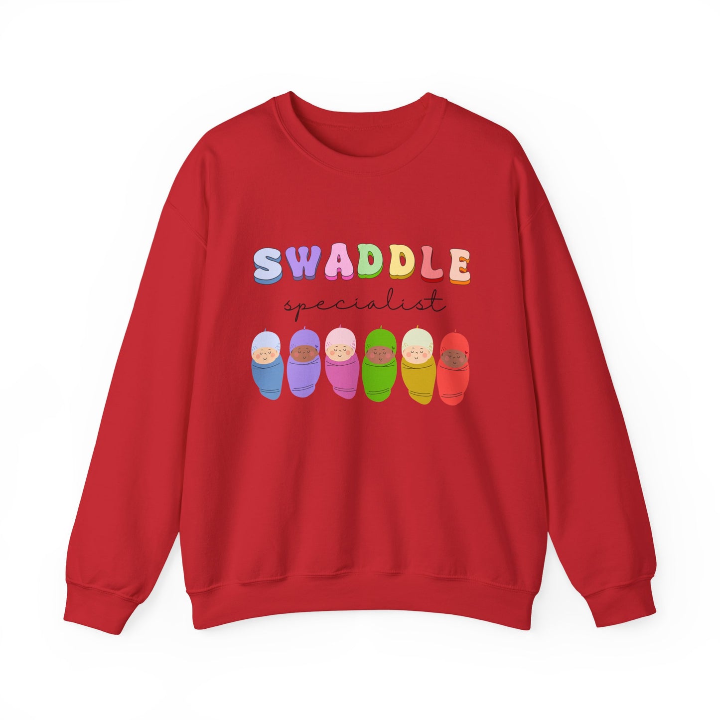 Swaddle Specialist  Unisex Heavy Blend™ Crewneck Sweatshirt
