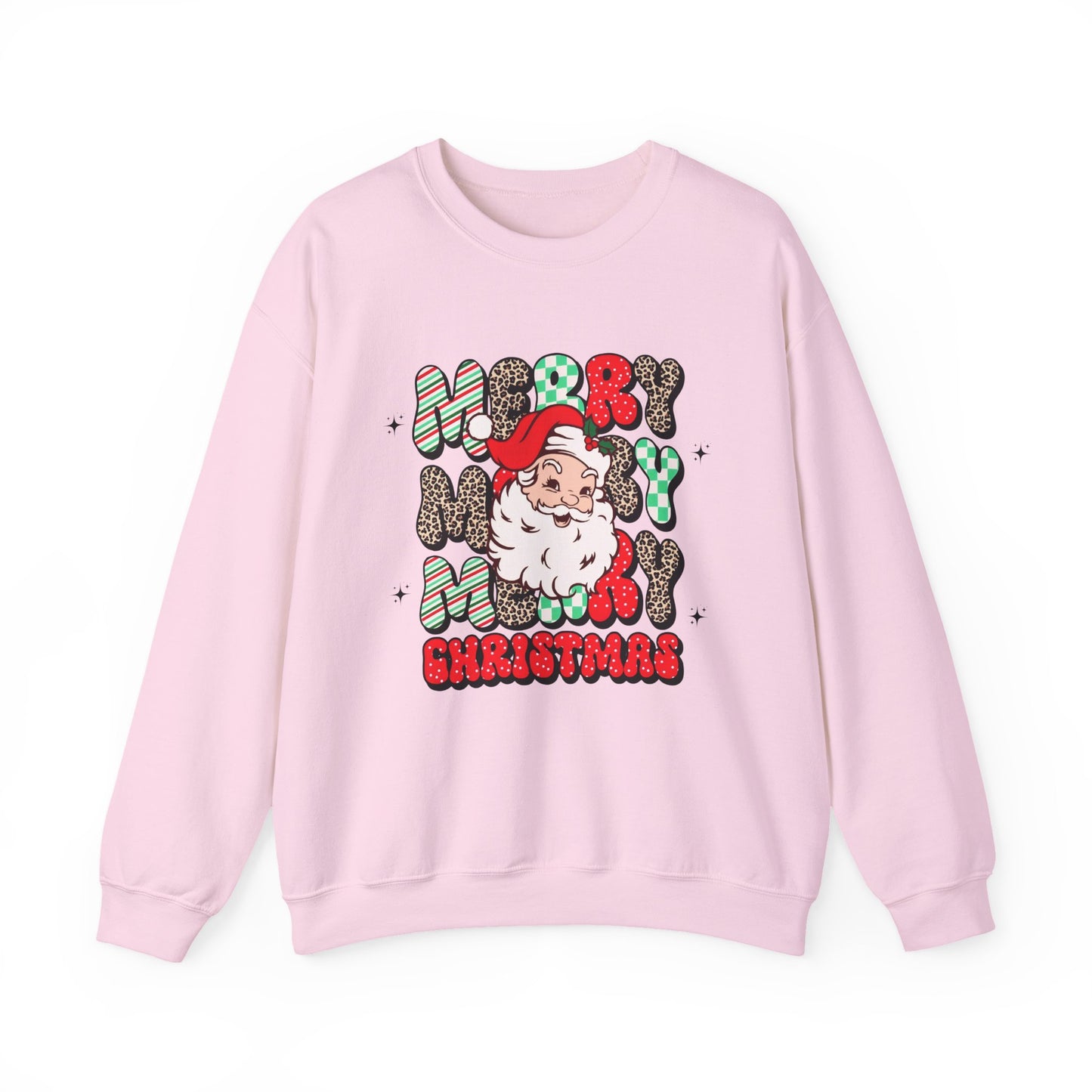 Merry Merry Christmas Unisex Heavy Blend™ Crewneck Sweatshirt