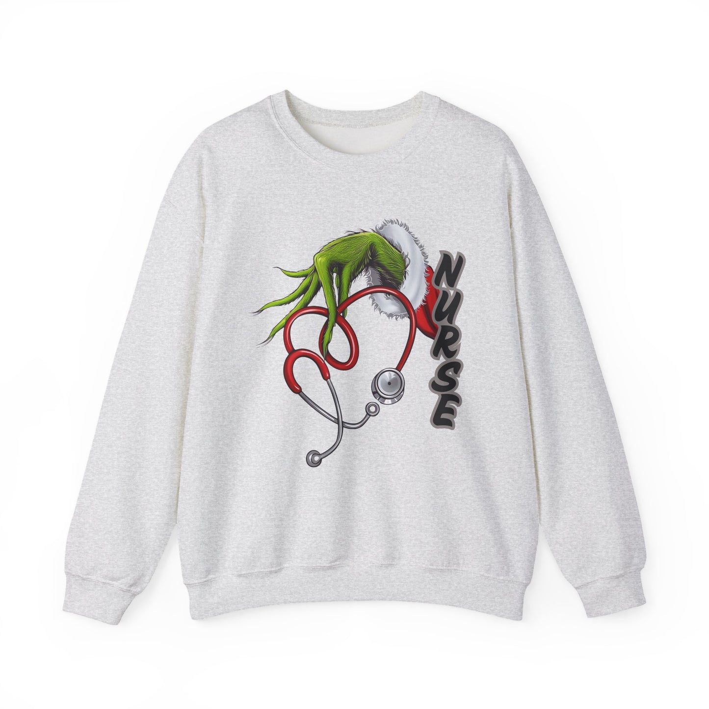 Stethoscope Nure Grinch Unisex Heavy Blend™ Crewneck Sweatshirt
