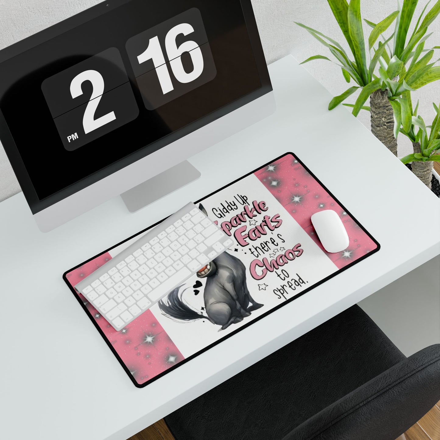 Giddy Up Desk Mat