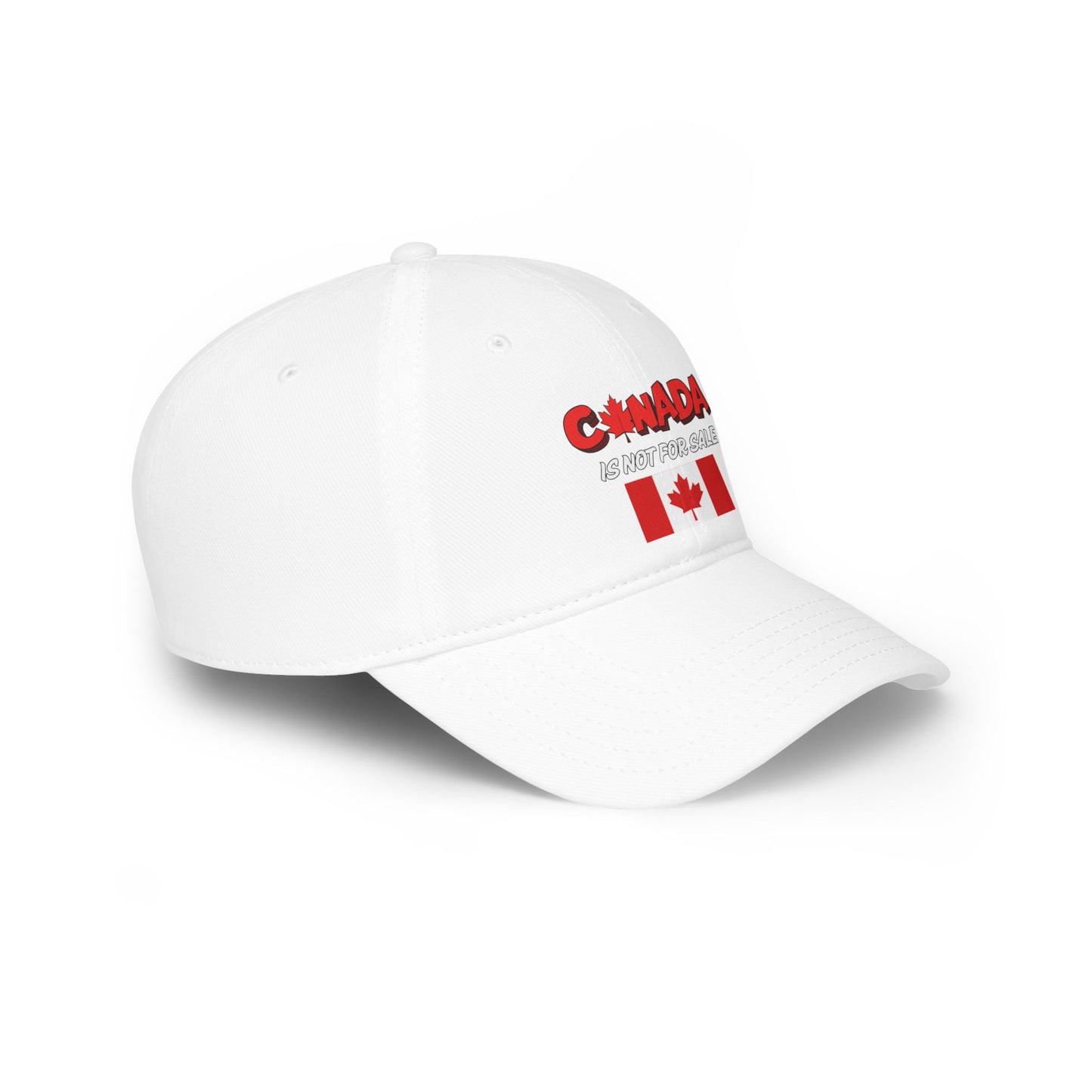 Flag Canada Is Not For Sale Low Profile Baseball Cap