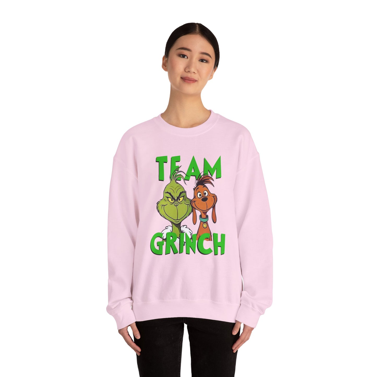 Team Grinch Unisex Heavy Blend™ Crewneck Sweatshirt