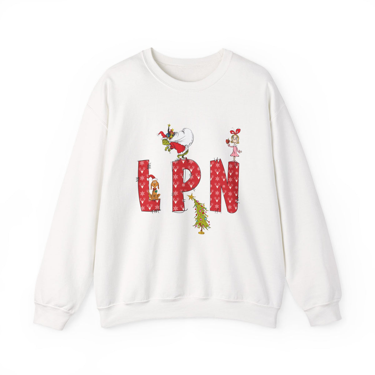 LPN Grinch Unisex Heavy Blend™ Crewneck Sweatshirt