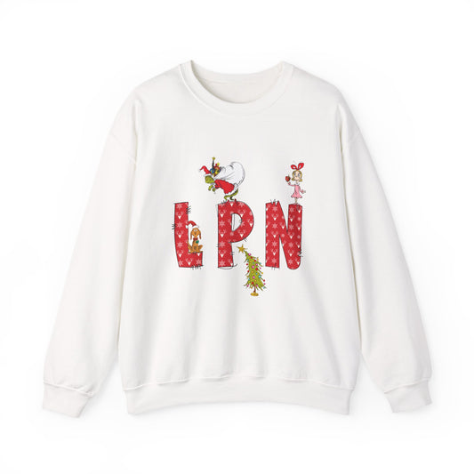 LPN Grinch Unisex Heavy Blend™ Crewneck Sweatshirt