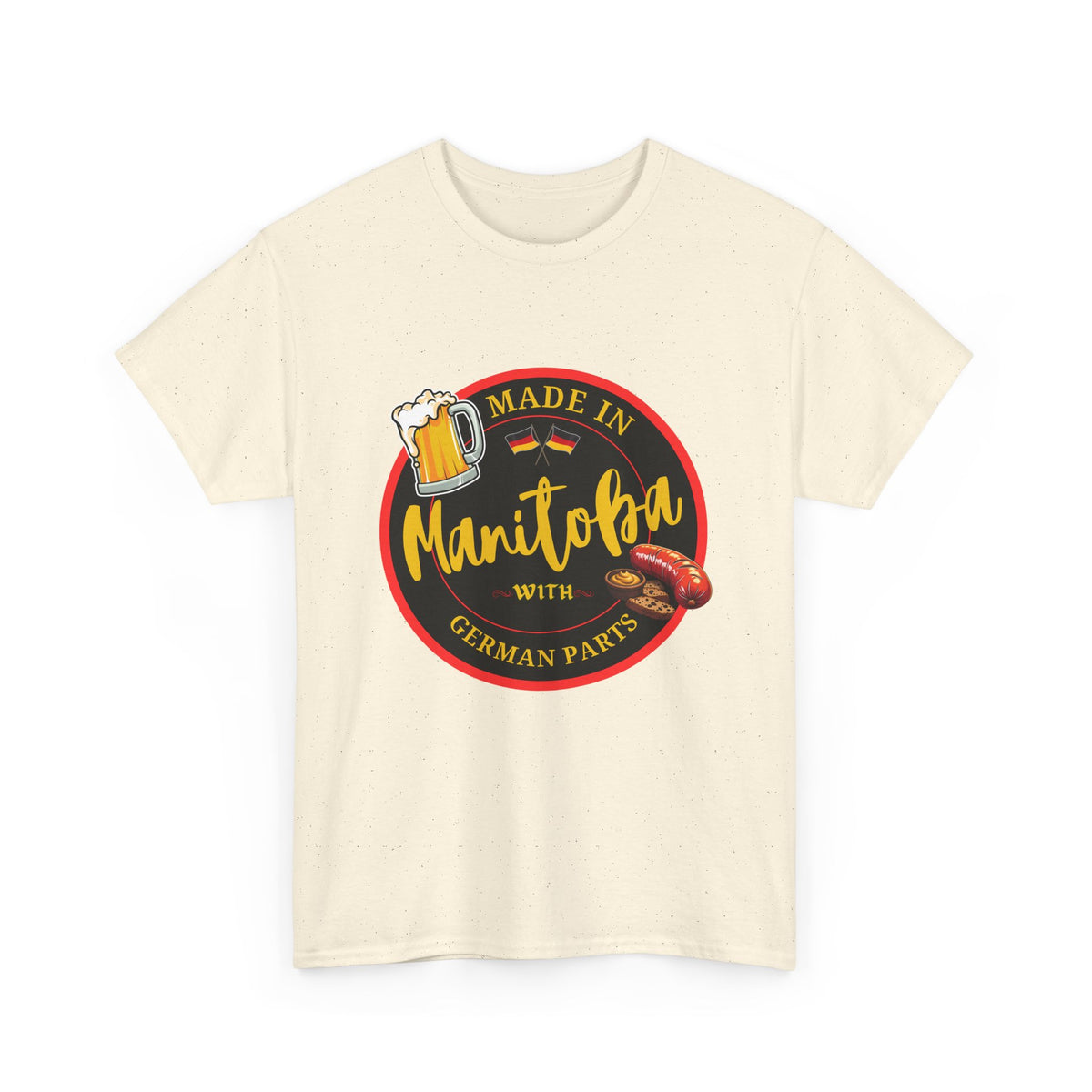 Made In Manitoba With German Parts Unisex Heavy Cotton Tee