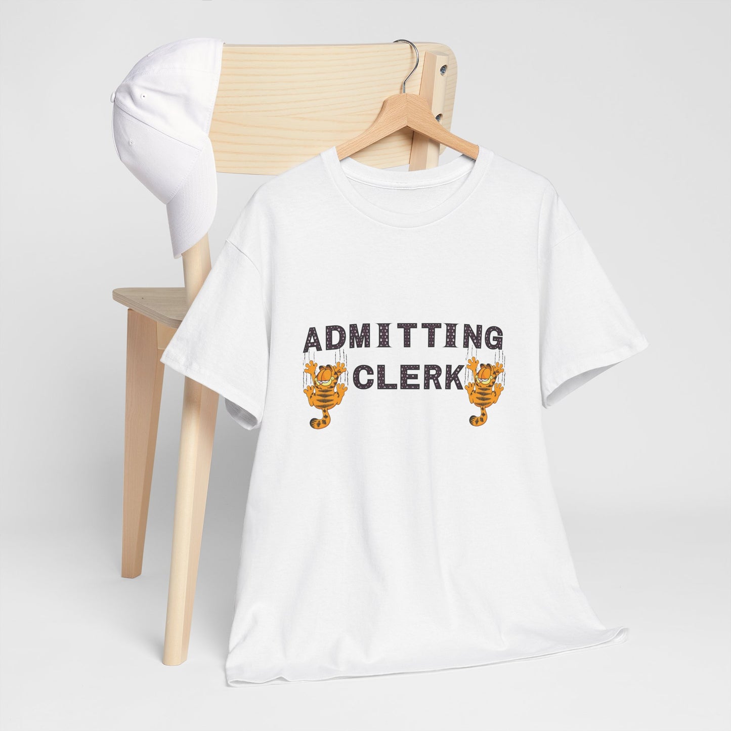 Garfield Admitting Clerk Cotton Tee