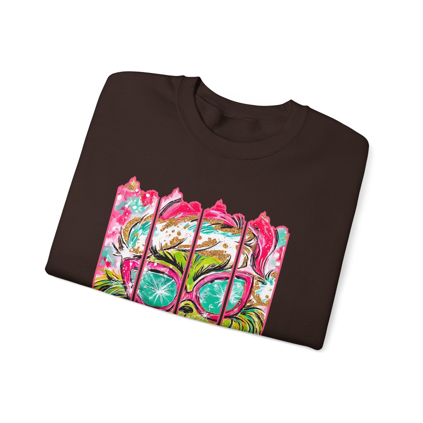 Merry Christmas Grinch Unisex Heavy Blend™ Crewneck Sweatshirt