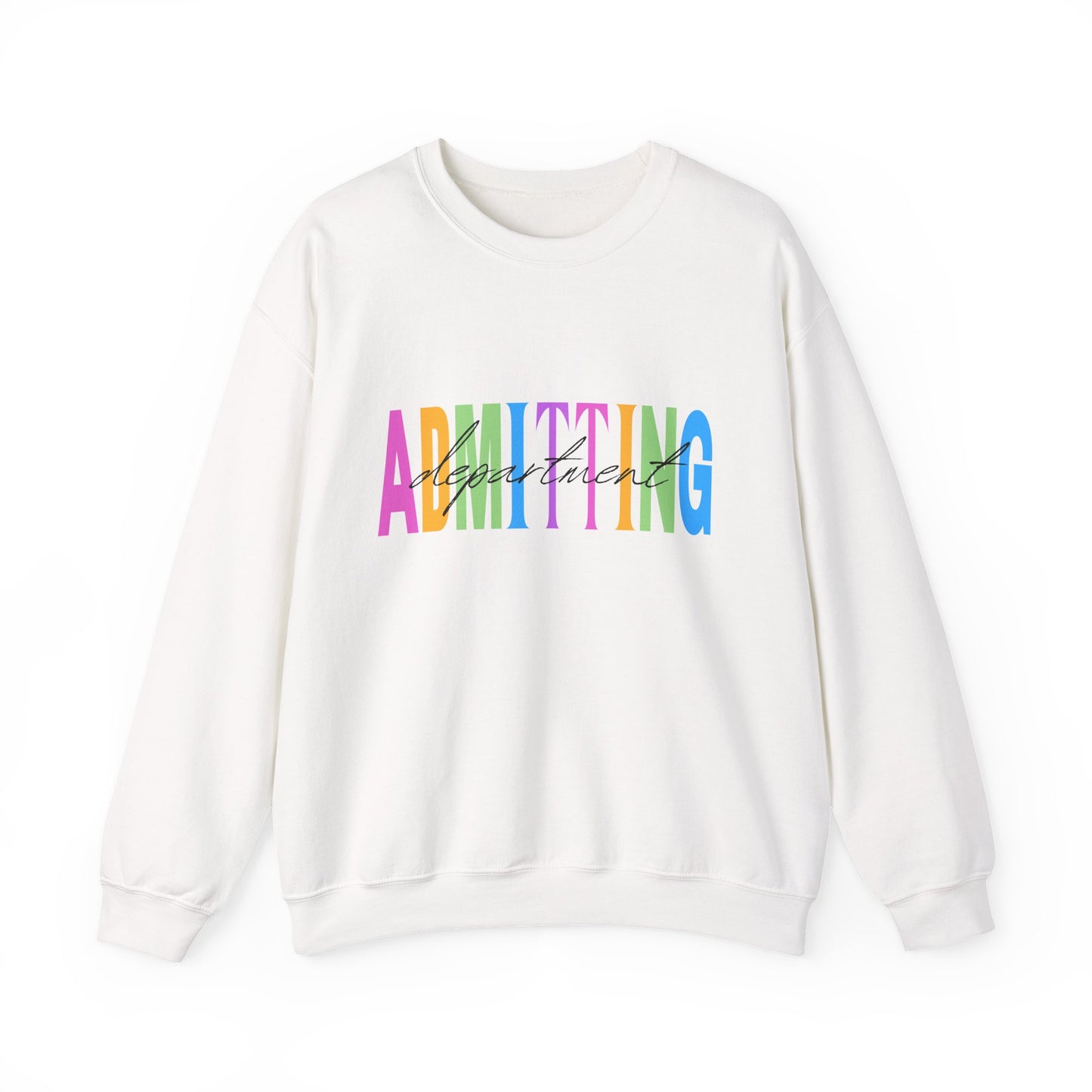 Admitting Department Unisex Heavy Blend™ Crewneck Sweatshirt