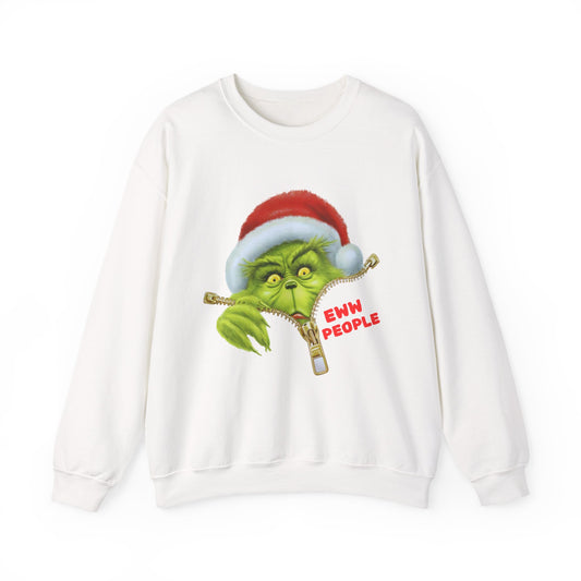 Eww People Grinch Unisex Heavy Blend™ Crewneck Sweatshirt