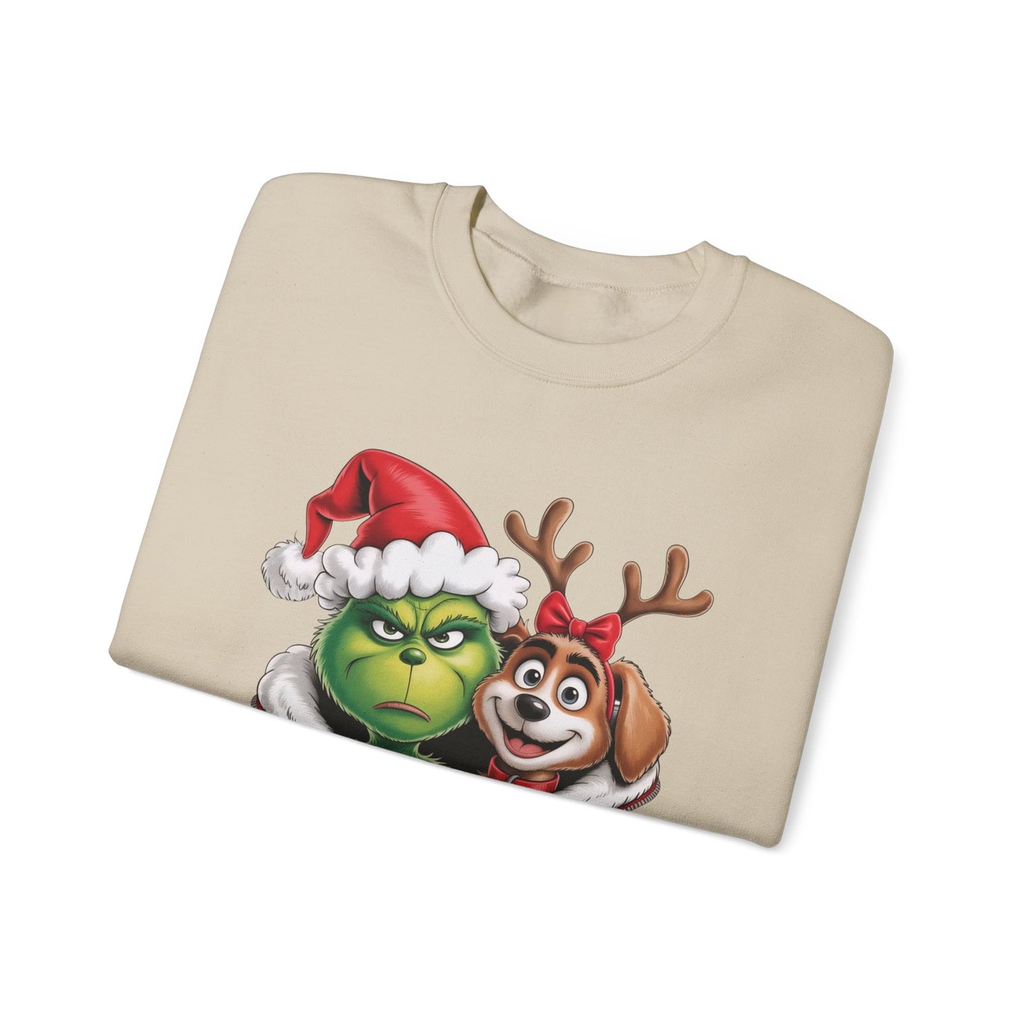 Social Interaction Grinch Unisex Heavy Blend™ Crewneck Sweatshirt