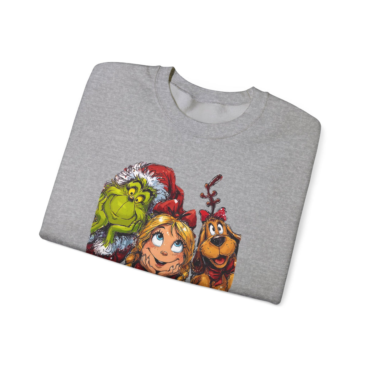 I Don't Need Anything More Grinch Unisex Heavy Blend™ Crewneck Sweatshirt