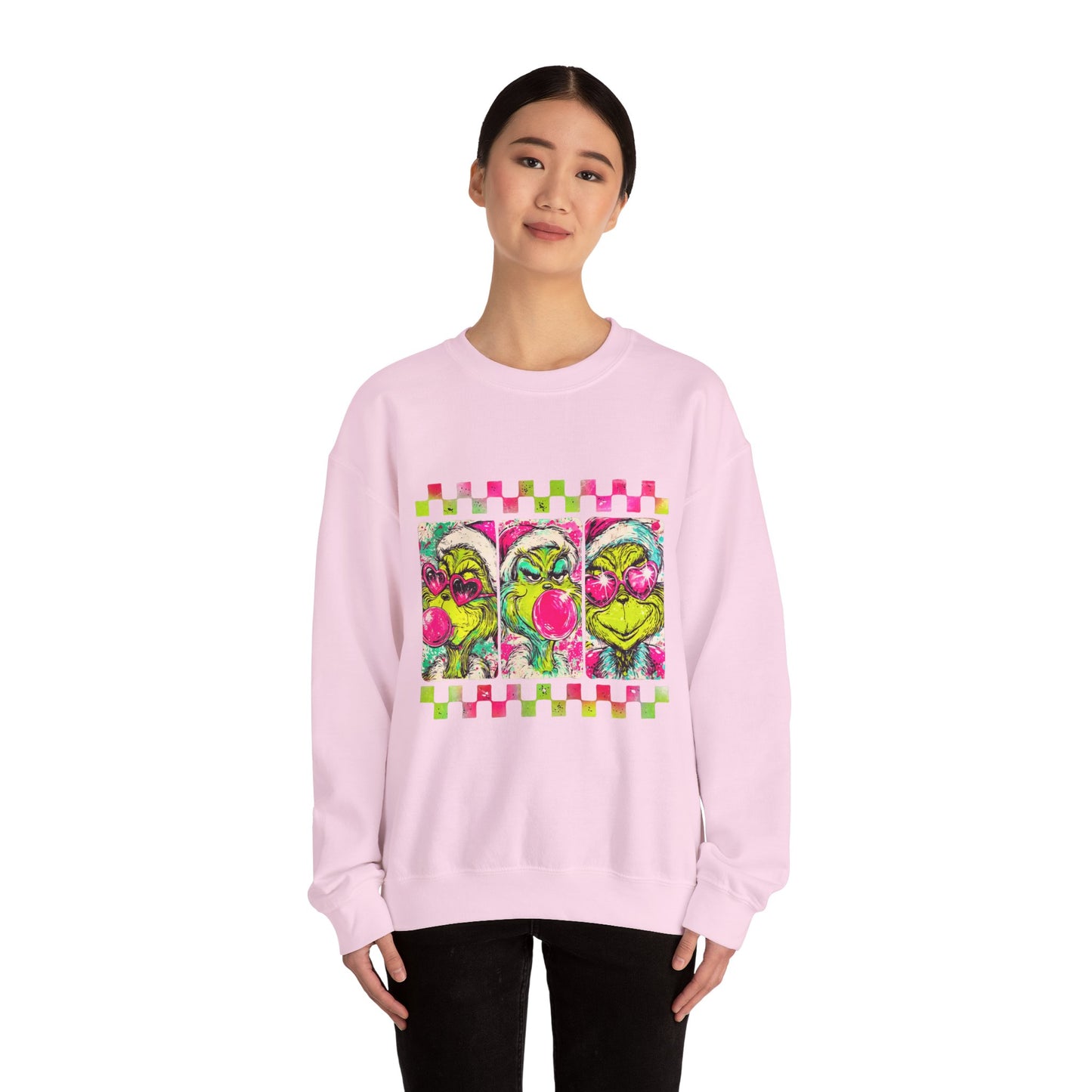 Pop Grinch Unisex Heavy Blend™ Crewneck Sweatshirt