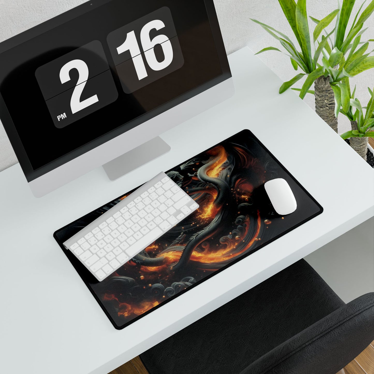 On Fire Desk Mat