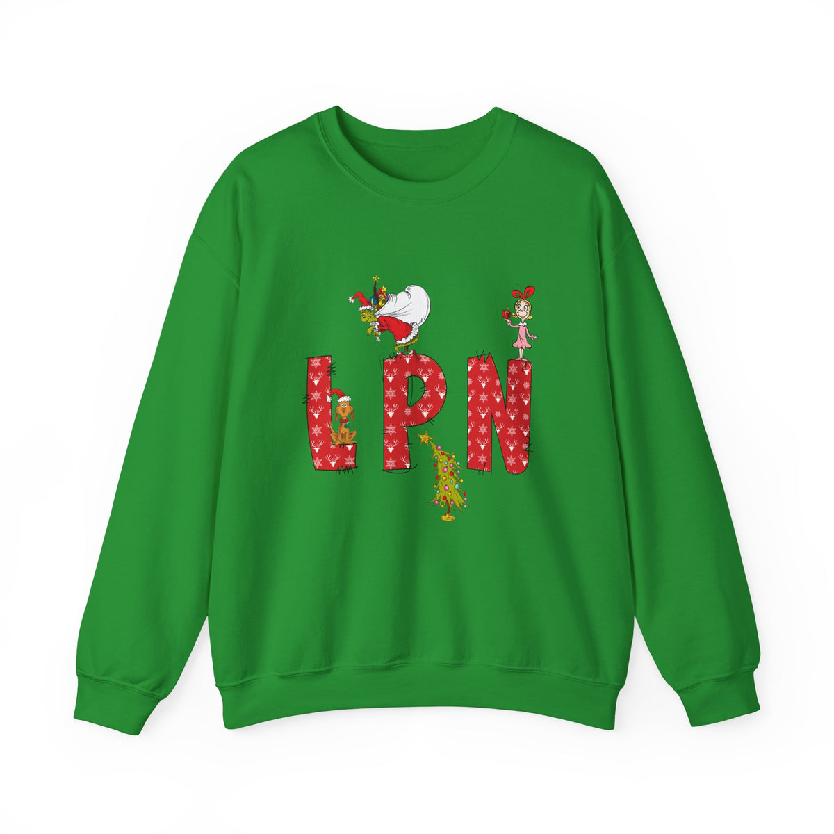 LPN Grinch Unisex Heavy Blend™ Crewneck Sweatshirt
