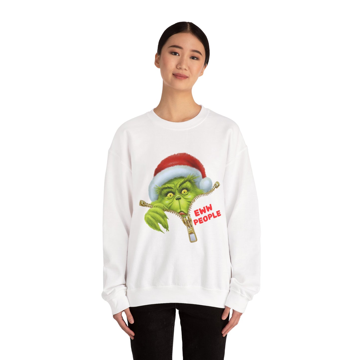Eww People Grinch Unisex Heavy Blend™ Crewneck Sweatshirt