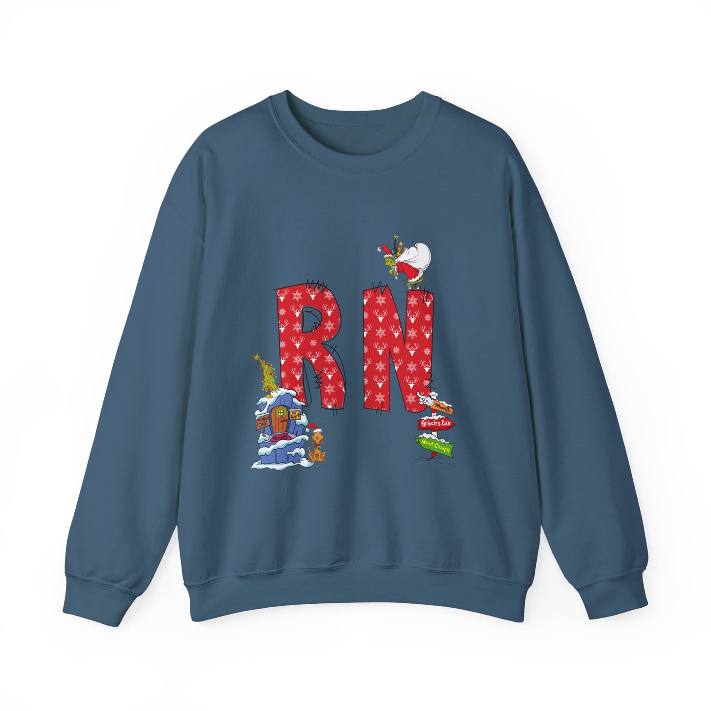 RN Grinch Unisex Heavy Blend™ Crewneck Sweatshirt