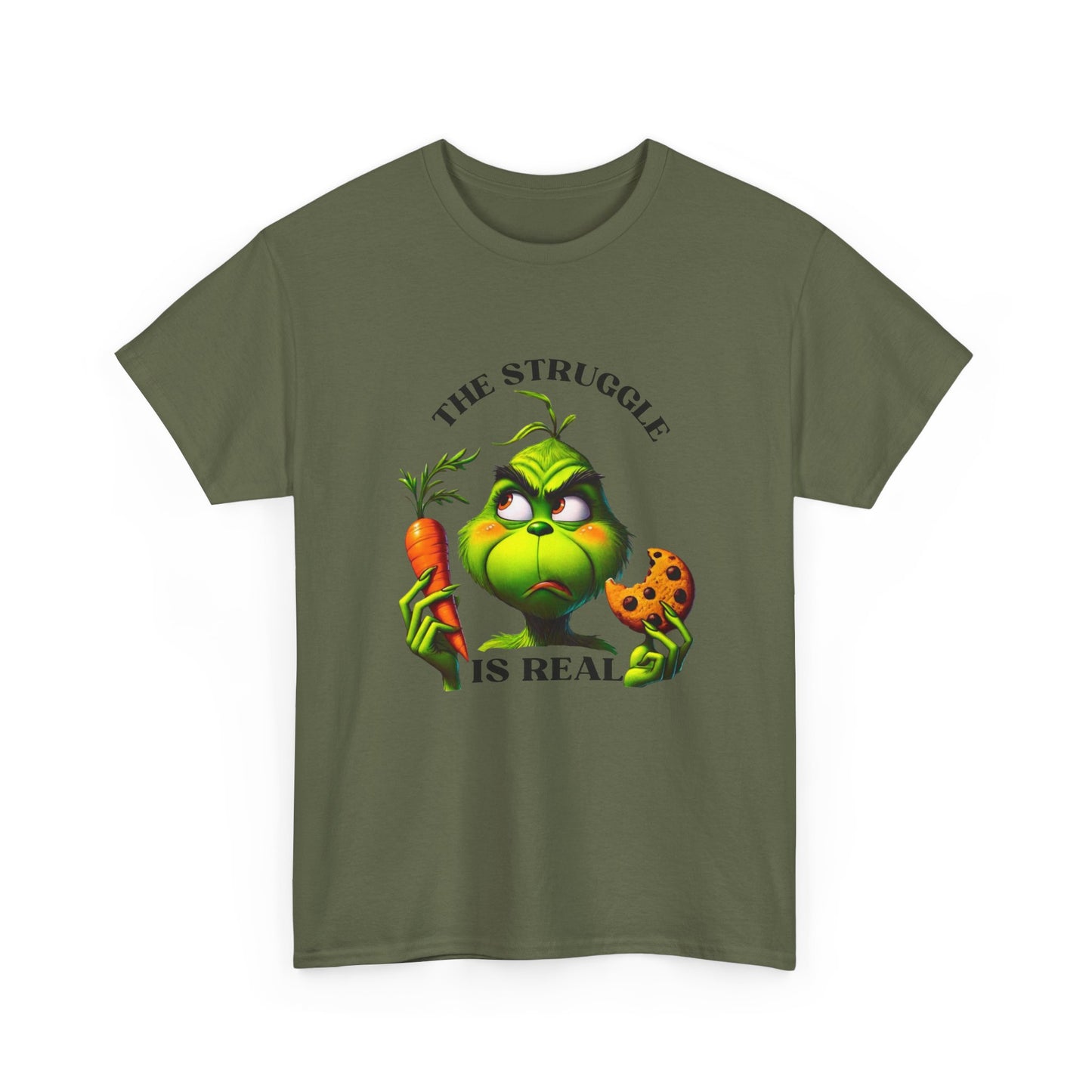 The Struggle Is Real Unisex Heavy Cotton Tee