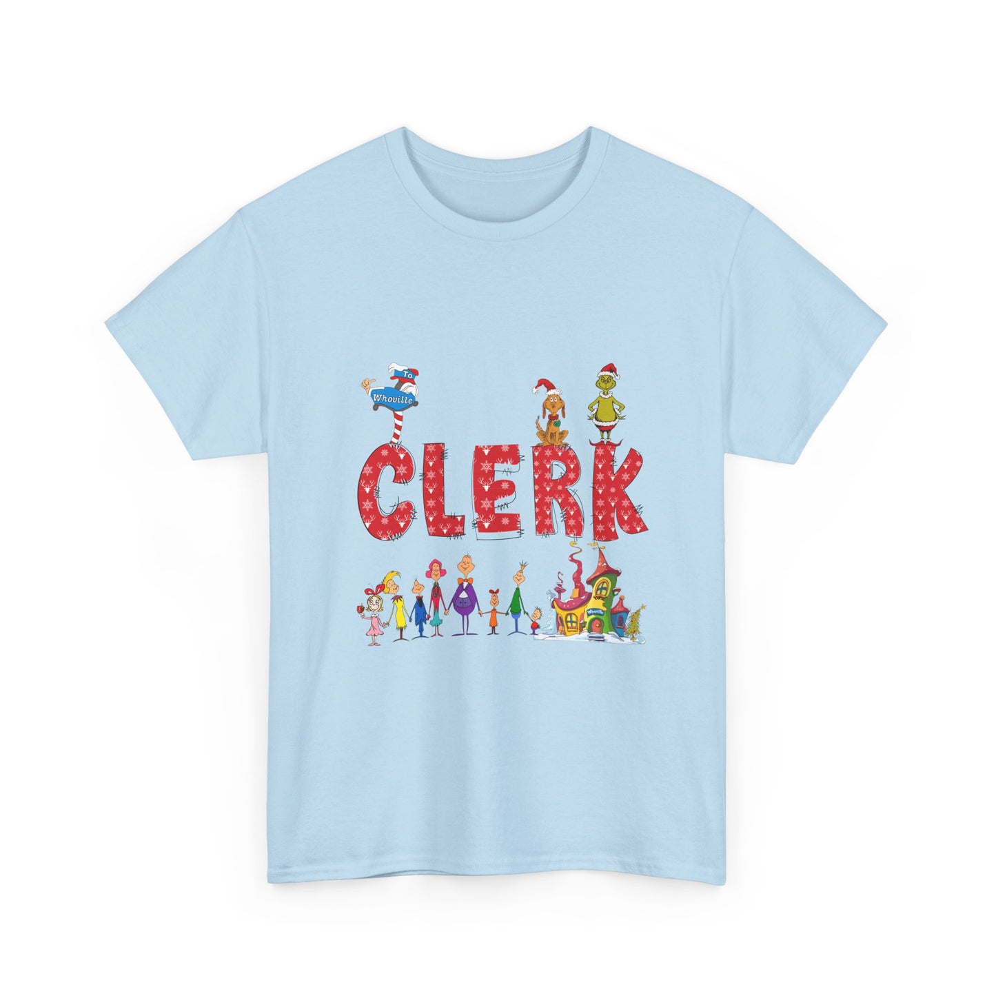Clerk Grinch Unisex Heavy Cotton Tee