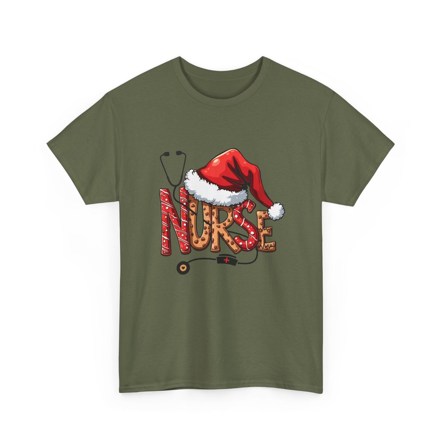 Santa Nurse Unisex Heavy Cotton Tee