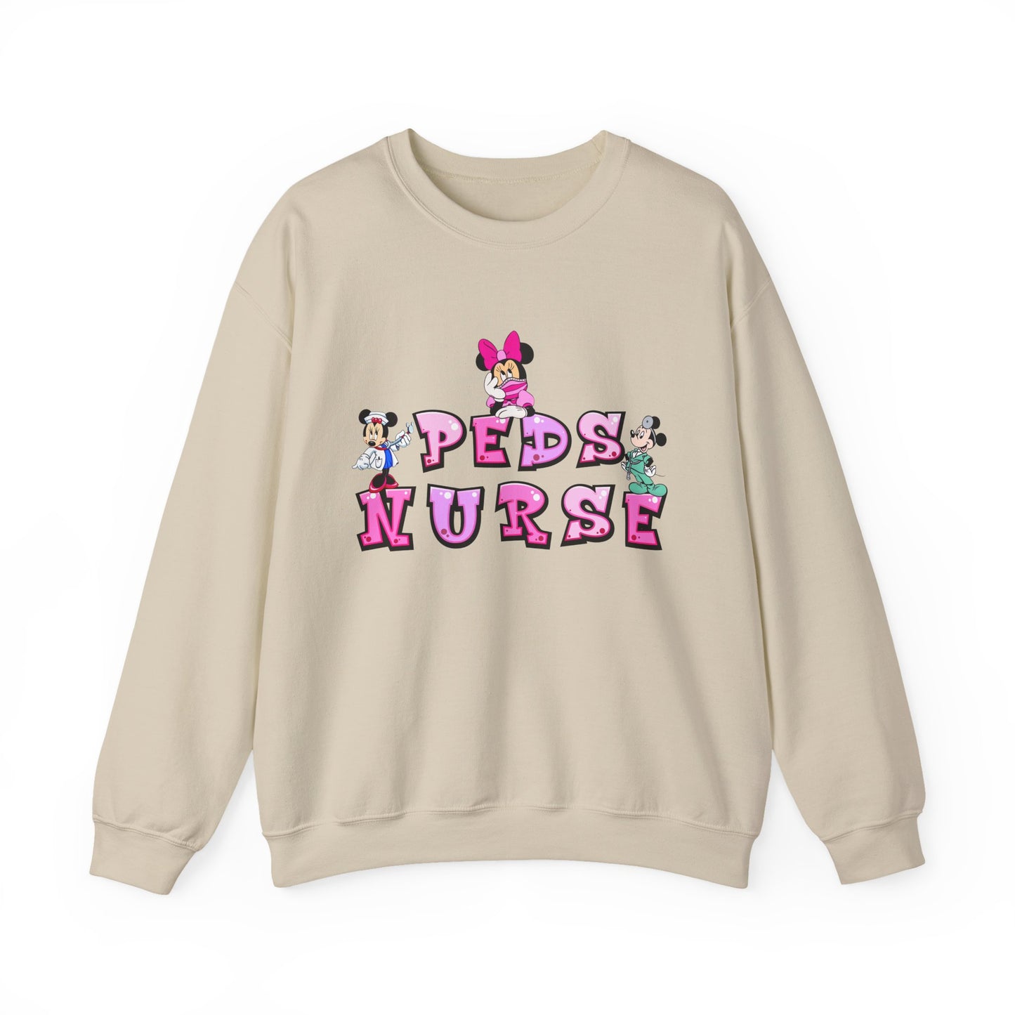 Peds Nurse Unisex Heavy Blend™ Crewneck Sweatshirt